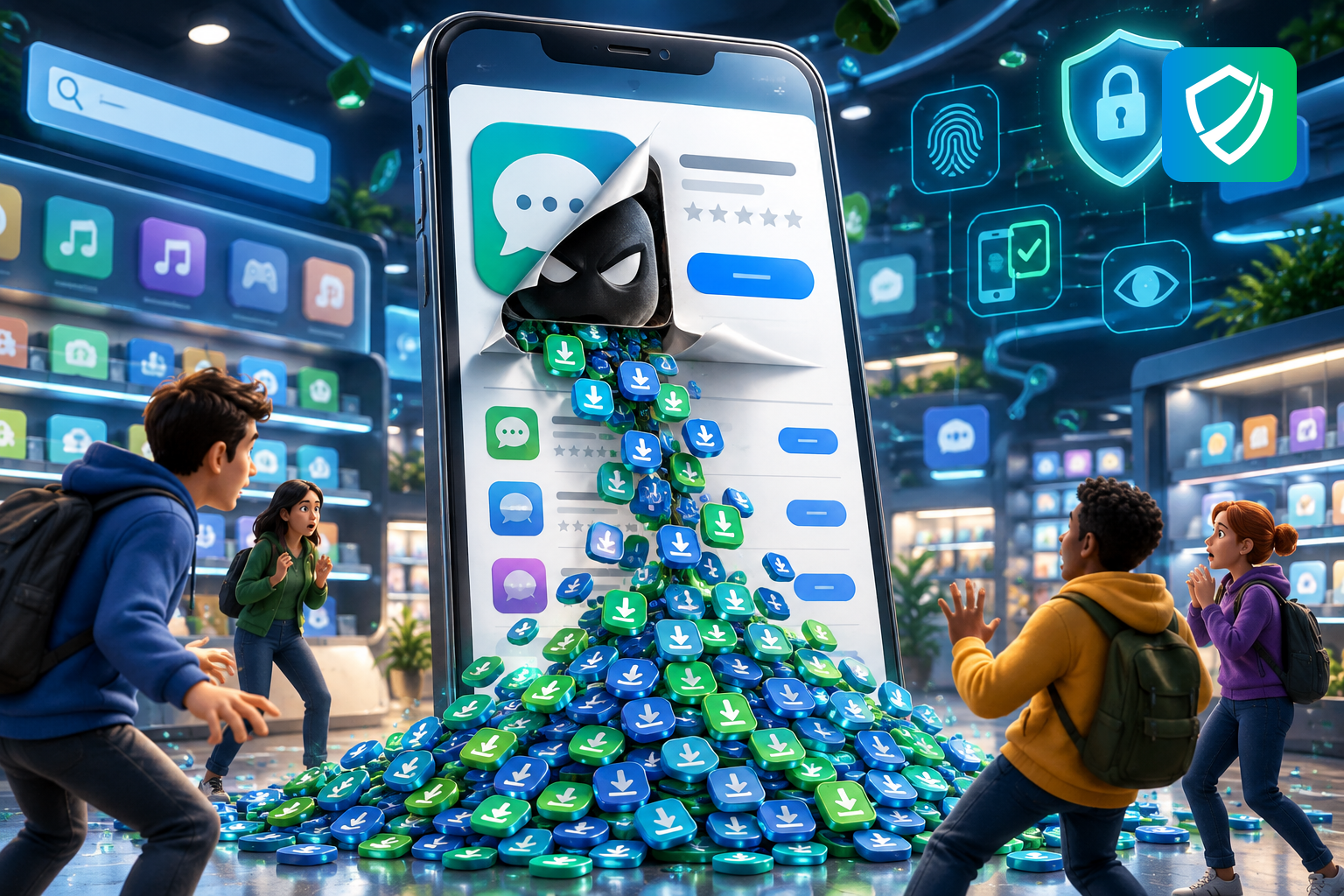 WhatsApp falso patrocinado na Play Store passa de 500 mil downloads